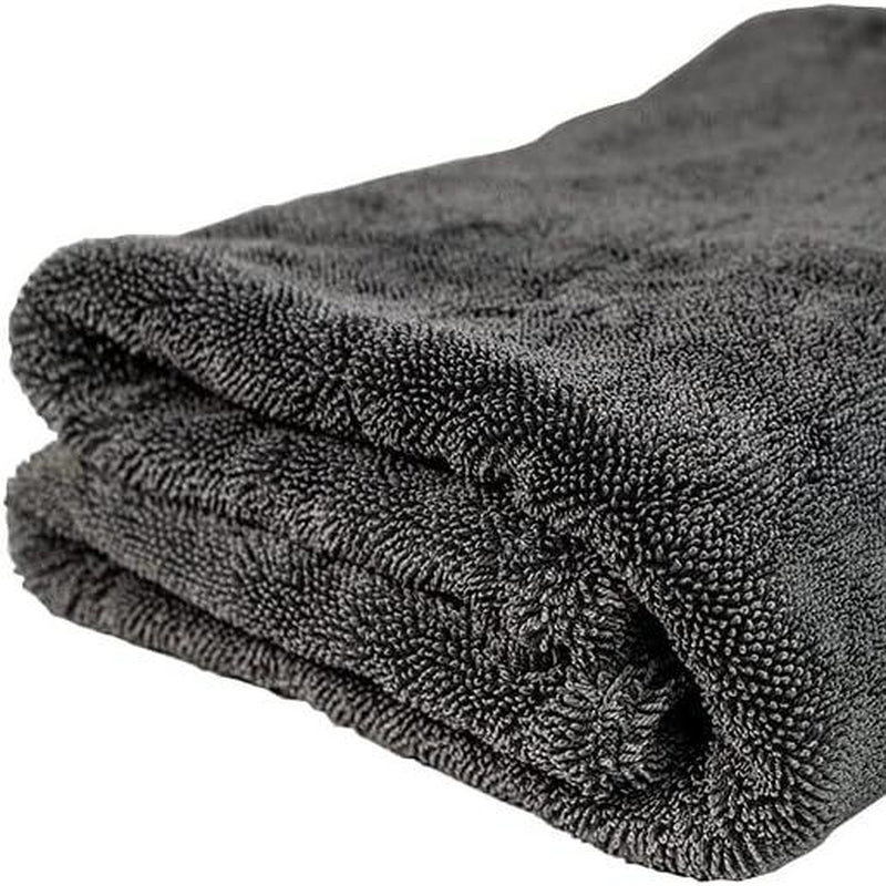Professional Detailing Towel for Drying Car,Twisted-Loop Microfiber Towel from No Streak or Scratches,Ultra Absorbent, 1200GSM Double Side Microfiber Car Towel