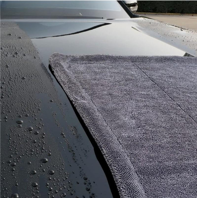 Daluco-Super Absorbent Car Towel, Twist Ring Super Absorbent Car Drying Towel, Car Drying Towel, 1300GSM Microfiber Towel