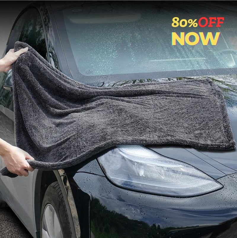 Daluco-Super Absorbent Car Towel, Twist Ring Super Absorbent Car Drying Towel, Car Drying Towel, 1300GSM Microfiber Towel