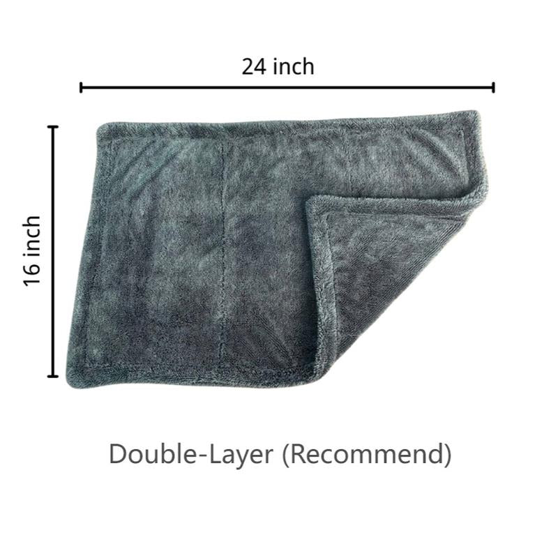 Daluco-Super Absorbent Car Towel, Twist Ring Super Absorbent Car Drying Towel, Car Drying Towel, 1300GSM Microfiber Towel